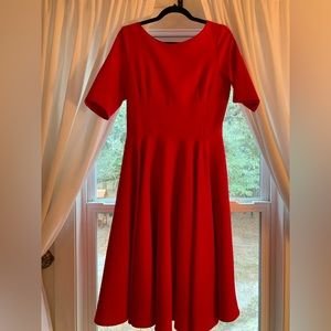 Red Midi dress